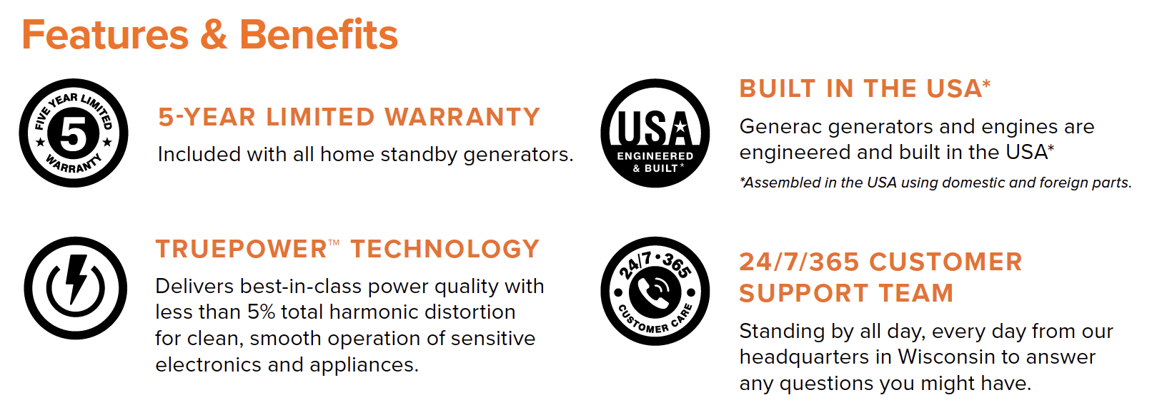 Generac Authorized Dealer